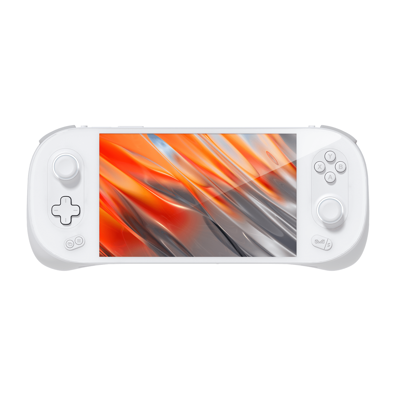 AYANEO 2 Sky White PC Gaming Handheld - Shown from the front
