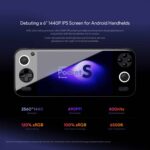 Detaillierte Spezifikationen des AYANEO Pocket S mit Snapdragon G3x Gen 2 Gaming-Plattform, 6" 1440P randlosem Spiegelbildschirm, bis zu 16GB RAM und 1TB Speicherplatz sowie verschiedenen Gaming-orientierten Funktionen