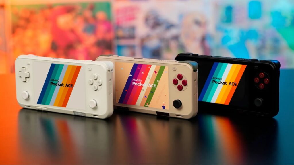 AYANEO ポケットエースは3色から選択可能
