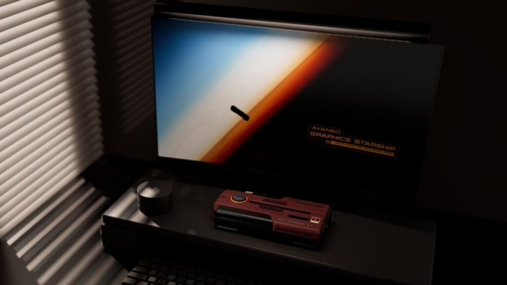 AYANEO デスクトップのAG01 Starship Graphics Dock