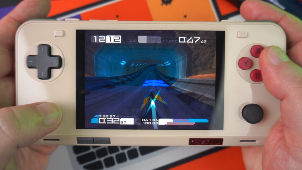 PS1 emulator DuckStation on the AYANEO Pocket ACE