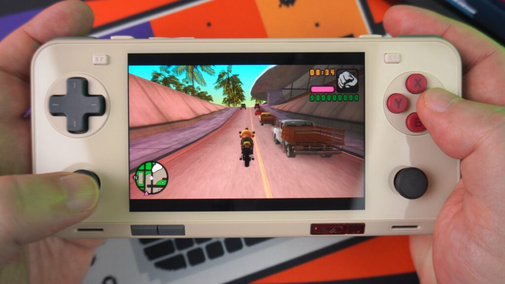 PSP emulator PPSSPP on the AYANEO Pocket ACE