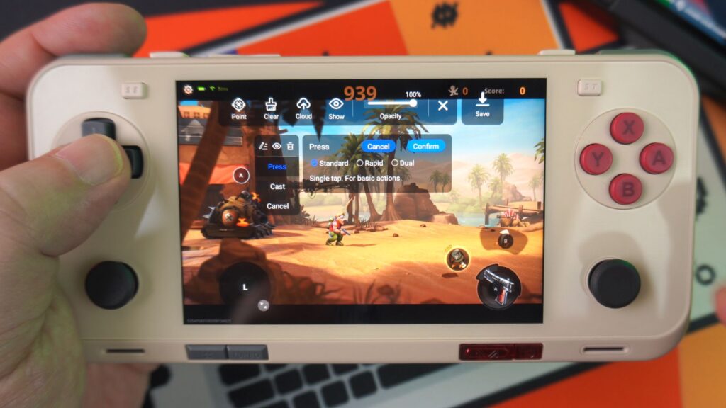 Screen Mapping on the AYANEO Pocket ACE