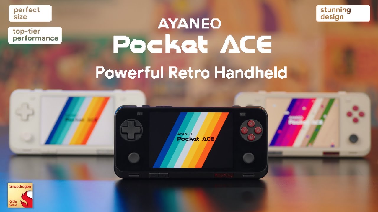 AYANEO Pocket ACE - レトロゲームとAndroidの融合
