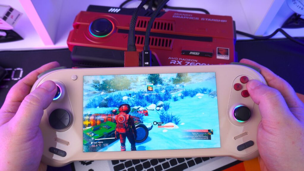 Erkunden Sie neue Welten mit No Mans Sky auf Ultra-Grafikeinstellungen