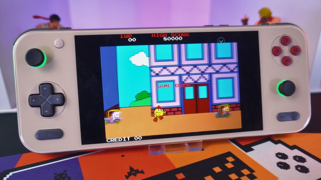 Unohtamatta Arcade classic toimii loistavasti AYANEO Pocket S2:lla.