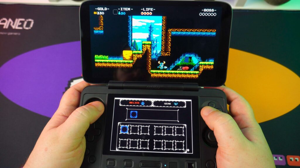 AYANEO Flip 1S DS Azahar 3D Émulateur double écran