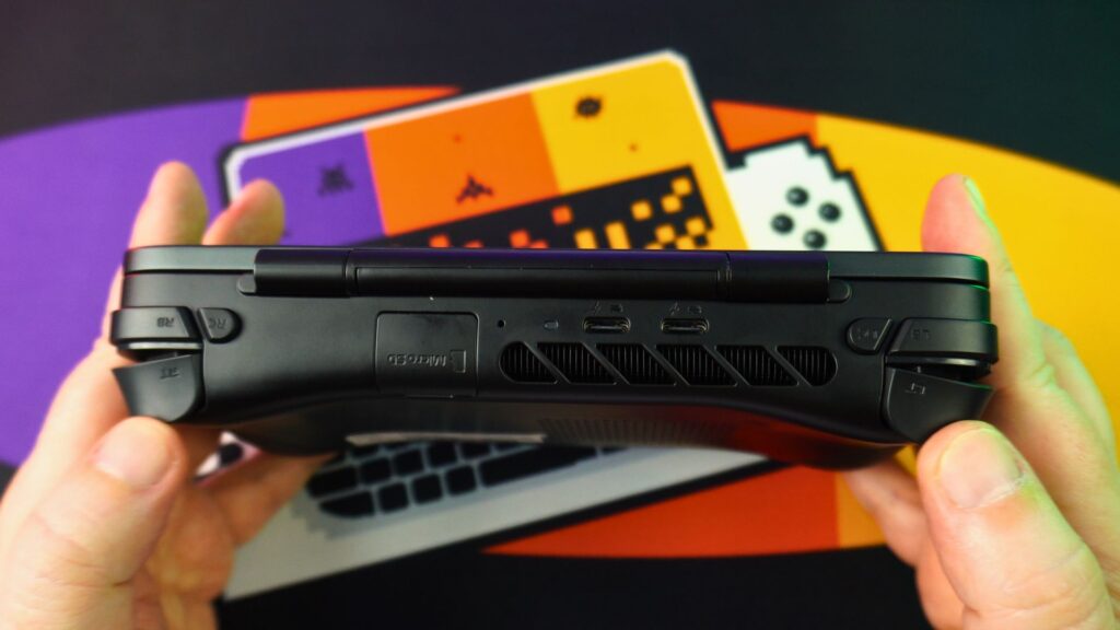 AYANEO Flip 1S DS Vue latérale supérieure