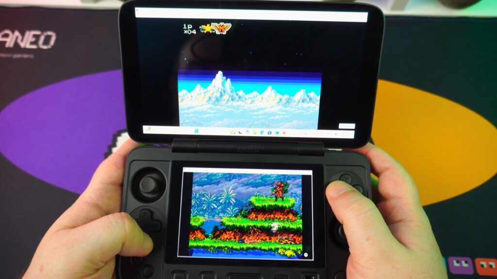 AYANEO Flip 1S DS melonDS Emulateur double écran