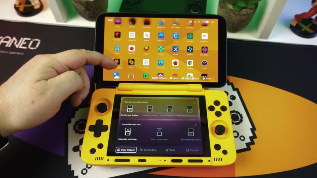 AYANEO Pocket DS Home Screen Launcher