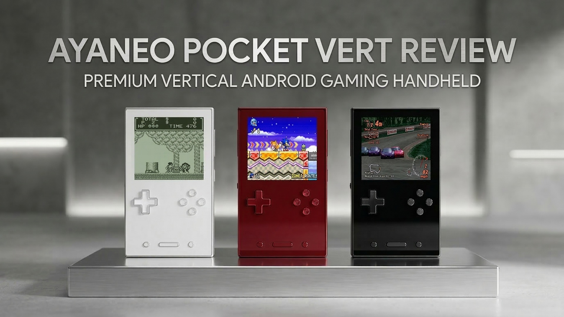 AYANEO Pocket VERT review - Premium Vertical Android Gaming Handheld