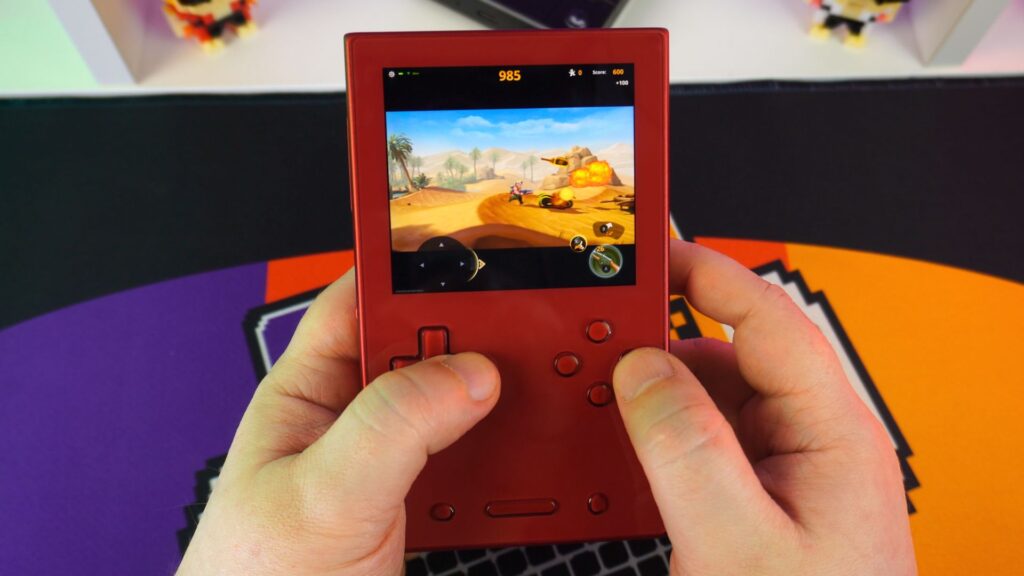 Built-in screen mapping on the AYANEO Pocket VERT