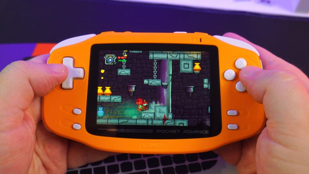Android gaming is OK the KONKR Pocket Advance